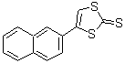 structure of CAS# 127198-67-8, 4-(2-Naphthalenyl)-1,3-Dithiole-2-Thione;4-(2-NAPHTHYL)-1,3-DITHIOL-2-THIONE
