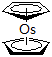 structure of CAS# 1273-81-0, Osmocene;Bis(Eta(5)-Cyclopentadienyl)Osmium(Ii);Osmocene;Chebi:30681