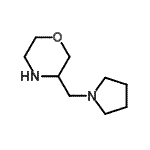 CAS#: 127320-83-6， 3-(1-Pyrrolidinylmethyl)Morpholine