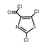 CAS#: 127426-29-3， 2,5-Dichloro-1,3-Thiazole-4-Carbonyl Chloride
