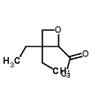 CAS#: 127565-53-1， 3,3-Diethyl-2-Oxetanecarbonyl Chloride