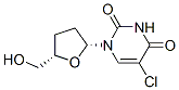 CAS#: 127592-40-9， 5-Chloro-1-[(2R,5S)-5-(Hydroxymethyl)Oxolan-2-Yl]Pyrimidine-2,4-Dione