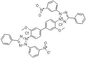 CAS#: 127615-60-5， 3,3'-(3,3'-Dimethoxy-4,4'-Biphenyldiyl)Bis[2-(3-Nitrophenyl)-5-Phenyl-2H-Tetrazol-3-Ium] Dichloride