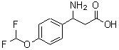 CAS#: 127842-68-6， 3-Amino-3-[4-(Difluoromethoxy)Phenyl]Propanoic Acid