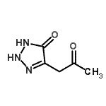 CAS#: 127846-79-1， 5-(2-Oxopropyl)-2,3-Dihydro-4H-1,2,3-Triazol-4-One