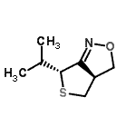 CAS#: 127865-49-0， (3aS,6R)-6-Isopropyl-3A,4-Dihydro-3H,6H-Thieno[3,4-c][1,2]Oxazole