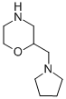 CAS#: 128208-00-4， 2-(1-Pyrrolidinylmethyl)-Morpholine