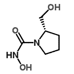 CAS#: 128252-45-9， (2S)-N-Hydroxy-2-(Hydroxymethyl)-1-Pyrrolidinecarboxamide