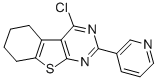CAS#: 128277-24-7， 4-Chloro-2-Pyridin-3-Yl-5,6,7,8-Tetrahydro-[1]Benzothiolo[3,2-e]Pyrimidine