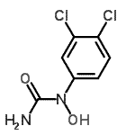 CAS 登录号：128523-56-8， 1-(3,4-二氯苯基)-1-羟基脲