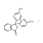 CAS#: 128734-39-4， 3,3-Bis(4-Hydroxyphenyl)-1(3H)-Isobenzofuranone Potassium Salt (1:1)