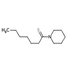 CAS#: 128781-34-0， 1-(1-Piperidinyl)-1-Heptanethione