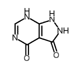 CAS#: 128850-53-3， 1H-Pyrazolo[3,4-d]Pyrimidine-3,4(2H,7H)-Dione