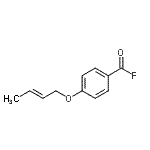CAS#: 128861-34-7， 4-[(2E)-2-Buten-1-Yloxy]Benzoyl Fluoride