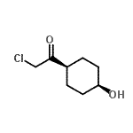 CAS#: 128882-60-0， 2-Chloro-1-(cis-4-Hydroxycyclohexyl)Ethanone
