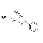 CAS#: 128891-92-9， (2S,5R)-2-Ethoxy-3-Methylene-5-Phenyltetrahydrofuran
