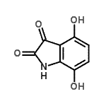 CAS#: 128943-01-1， 4,7-Dihydroxy-1H-Indole-2,3-Dione