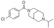 CAS#: 129005-99-8， (4-Chlorophenyl)-(7-Propan-2-Yl-3,7-Diazabicyclo[3.3.1]Nonan-3-Yl)Methanone
