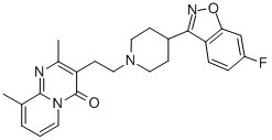 CAS#: 129029-23-8， 3-[2-[4-(6-Fluoro-1,2-Benzoxazol-3-Yl)Piperidin-1-Yl]Ethyl]-2,9-Dimethylpyrido[2,1-b]Pyrimidin-4-One