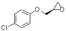 结构式 CAS# 129098-58-4, (2R)-2-[(4-氯苯氧基)甲基]环氧乙烷