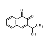 CAS#: 129113-09-3， 3-(1-Hydroxyethyl)-1,2-Naphthalenedione