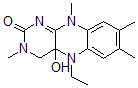 CAS#: 129119-76-2， 5-Ethyl-4a-Hydroxy-3,7,8,10-Tetramethyl-4H-Benzo[g]Pteridin-2-One