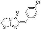 CAS#: 129228-63-3， (6E)-6-[(4-Chlorophenyl)Methylidene]-2,3-Dihydroimidazo[2,3-b][1,3]Thiazol-5-One