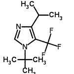 CAS#: 129247-52-5， 4-Isopropyl-1-(2-Methyl-2-Propanyl)-5-(Trifluoromethyl)-1H-Imidazole