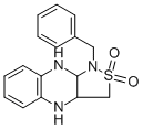 CAS#: 129303-30-6， 1-(Phenylmethyl)-3a,4,9,9a-Tetrahydro-3H-[1,2]Thiazolo[4,3-b]Quinoxaline 2,2-Dioxide