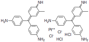 CAS#: 129370-71-4， Platinum basic fuchsin complex