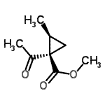 CAS#: 129432-93-5， Methyl (1R,2S)-1-Acetyl-2-Methylcyclopropanecarboxylate