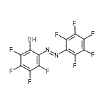 CAS#: 129520-55-4， 2,3,4,5-Tetrafluoro-6-[(E)-(Pentafluorophenyl)Diazenyl]Phenol
