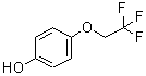 structure of CAS# 129560-99-2, 4-(2,2,2-Trifluoroethoxy)Phenol;4-(2,2,2-trifluoroethoxy)phenol;MFCD04972983