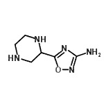CAS#: 129594-95-2， 5-(2-Piperazinyl)-1,2,4-Oxadiazol-3-Amine