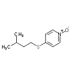 CAS#: 129598-82-9， 4-[(3-Methylbutyl)Sulfanyl]Pyridine 1-Oxide