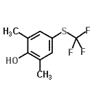 CAS#: 129644-69-5， 2,6-Dimethyl-4-[(Trifluoromethyl)Sulfanyl]Phenol