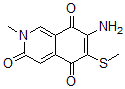 CAS#: 129722-94-7， 7-Amino-2-Methyl-6-Methylsulfanylisoquinoline-3,5,8-Trione