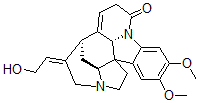 CAS#: 129724-78-3， 12,13-Didehydro-2,3-Dimethoxy-12,24-Secostrychnidin-10-One
