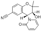 CAS#: 129729-66-4， (3S)-3-Hydroxy-2,2-Dimethyl-4-(2-Oxopyridin-1-Yl)Chroman-6-Carbonitrile