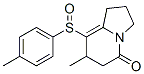 CAS#: 129762-22-7， (7S)-7-Methyl-8-(4-Methylphenyl)Sulfinyl-2,3,6,7-Tetrahydro-1H-Indolizin-5-One