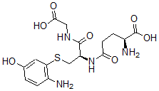 CAS#: 129762-74-9， (2S)-2-Amino-5-[[(2R)-3-(2-Amino-5-Hydroxyphenyl)Sulfanyl-1-(Carboxymethylamino)-1-Oxopropan-2-Yl]Amino]-5-Oxopentanoic Acid