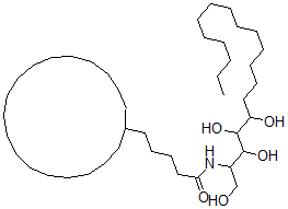 CAS#: 129780-95-6， 5-Cyclononadecyl-N-(1,3,4,5-Tetrahydroxynonadecan-2-Yl)Pentanamide