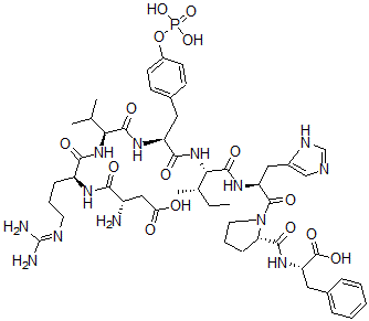 CAS#: 129785-85-9， Phosphotyrosylangiotensin II