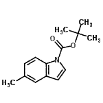 CAS#: 129822-49-7， 2-Methyl-2-Propanyl 5-Methyl-1H-Indole-1-Carboxylate