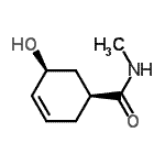 CAS#: 129840-78-4， (1S,5S)-5-Hydroxy-N-Methyl-3-Cyclohexene-1-Carboxamide