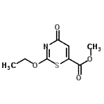 CAS#: 129846-97-5， Methyl 2-Ethoxy-4-Oxo-4H-1,3-Thiazine-6-Carboxylate
