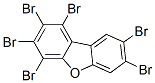 CAS#: 129880-08-6， 1,2,3,4,7,8-Hexabromodibenzofuran
