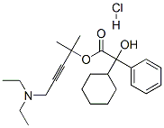 CAS#: 129927-33-9， (5-Diethylamino-2-Methylpent-3-Yn-2-Yl) 2-Cyclohexyl-2-Hydroxy-2-Phenylacetate Hydrochloride