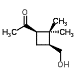 CAS#: 129940-75-6， 1-[(1R,3S)-3-(Hydroxymethyl)-2,2-Dimethylcyclobutyl]Ethanone