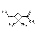 CAS#: 129940-76-7， 1-[(1R,3R)-3-(Hydroxymethyl)-2,2-Dimethylcyclobutyl]Ethanone